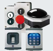 кнопки для управления скоростными воротами